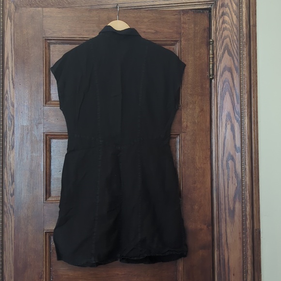 & Other Stories Dress | Black - Button Up, Mini | Size Small - Picture 2 of 6